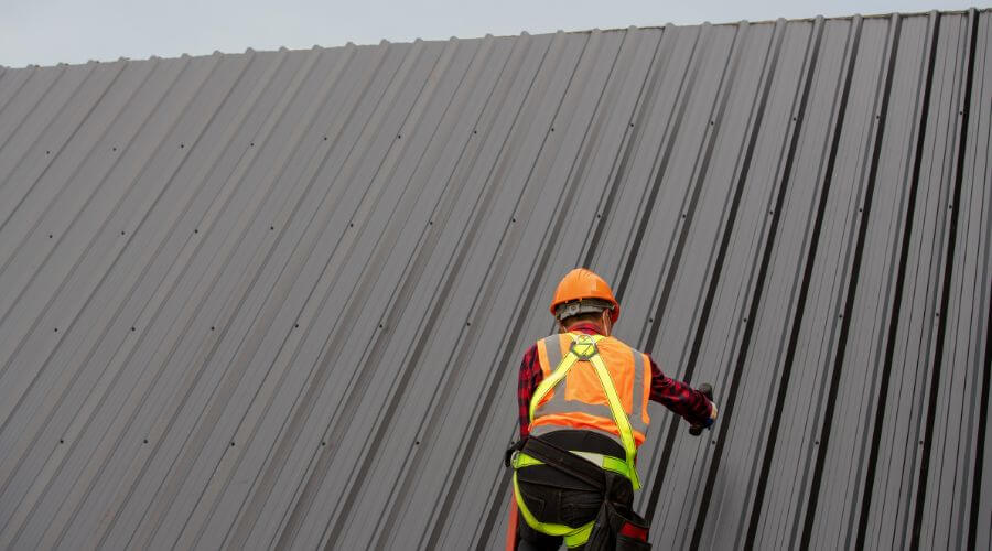Professional metal roof installation services in Claryville, NY